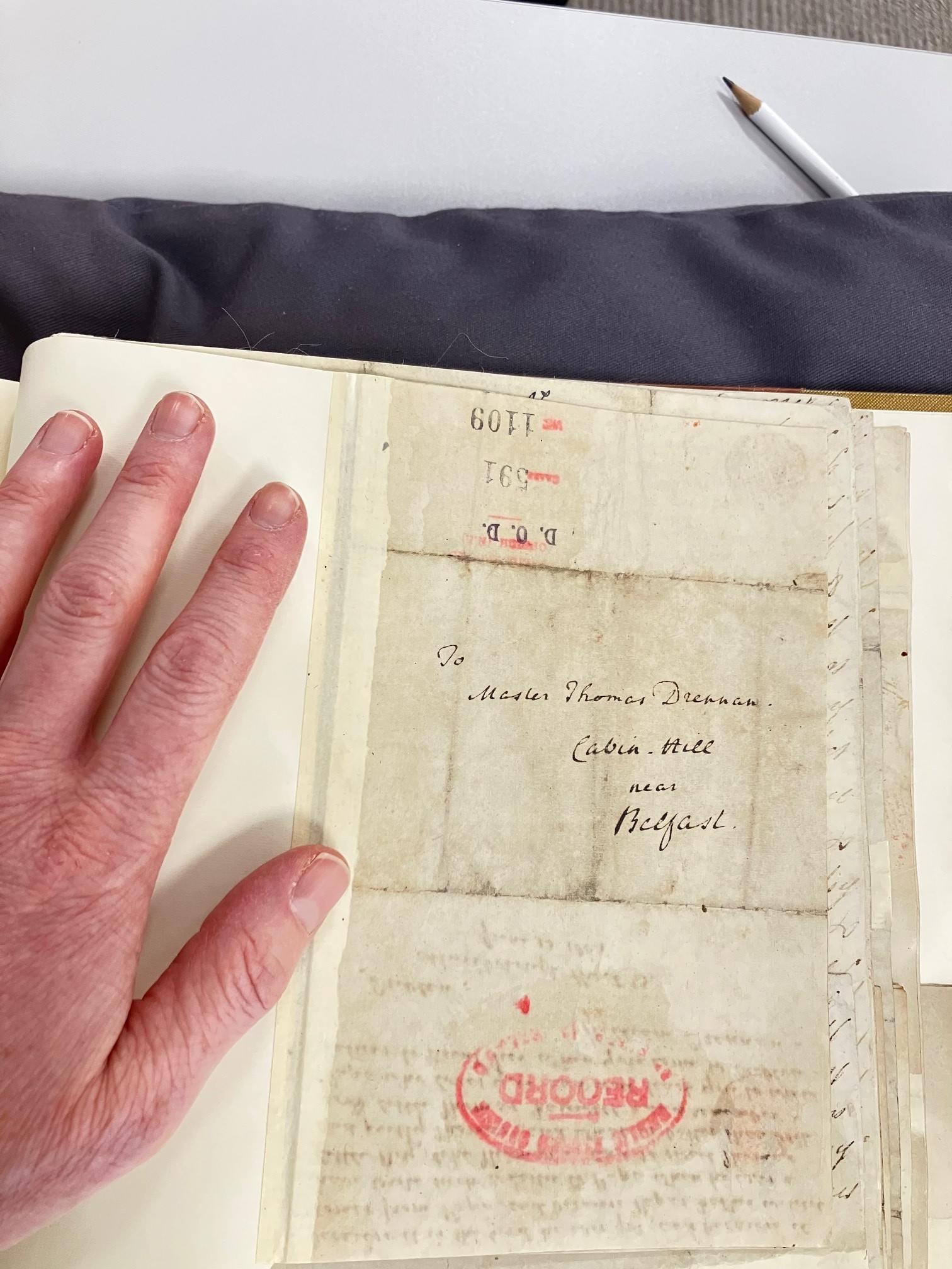 10 Letter addressed to young Tom Drennan 10 Letter addressed to young Tom Drennan