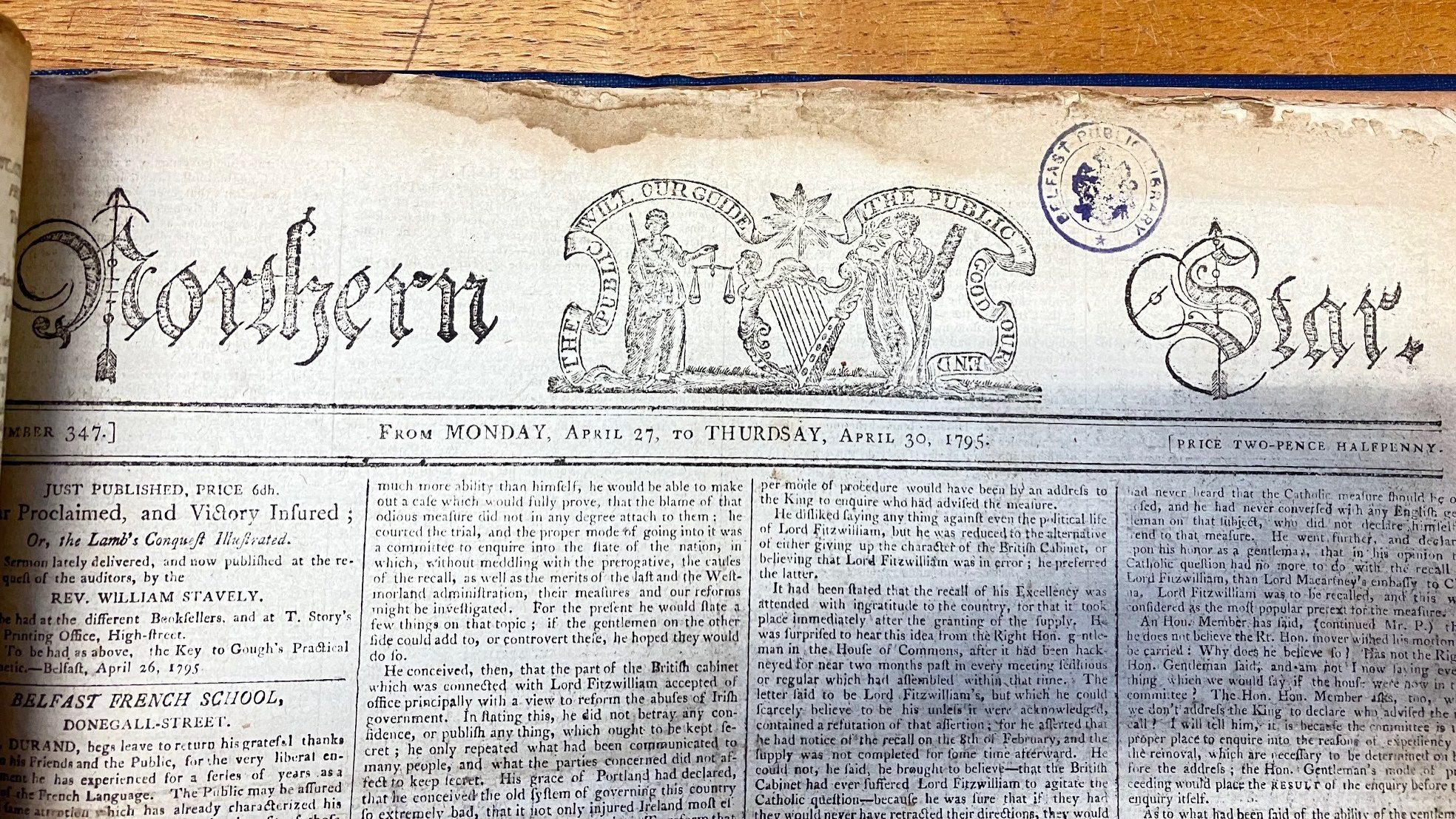 6 The Northern Star Masthead